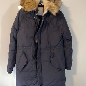COPY - COPY - Boys dark blue winter coat. Crewcuts outwear